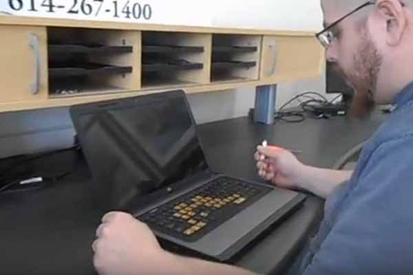 How to replace a laptop keyboard (Hewlett Packard)